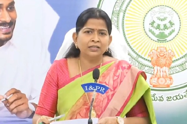 Home minister Taneti Vanitha face anger of local people in Dommeru