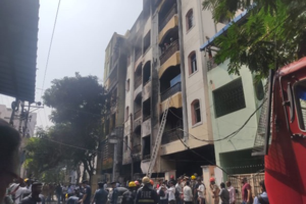 Toll in Hyderabad fire tragedy rises to 10, building owner held