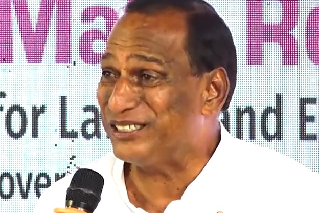 Minister Mallareddy campaign in Medchal