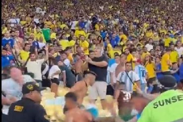 'It could have ended in tragedy': Messi on crowd brawl during Argentina's World Cup qualifier in Brazil