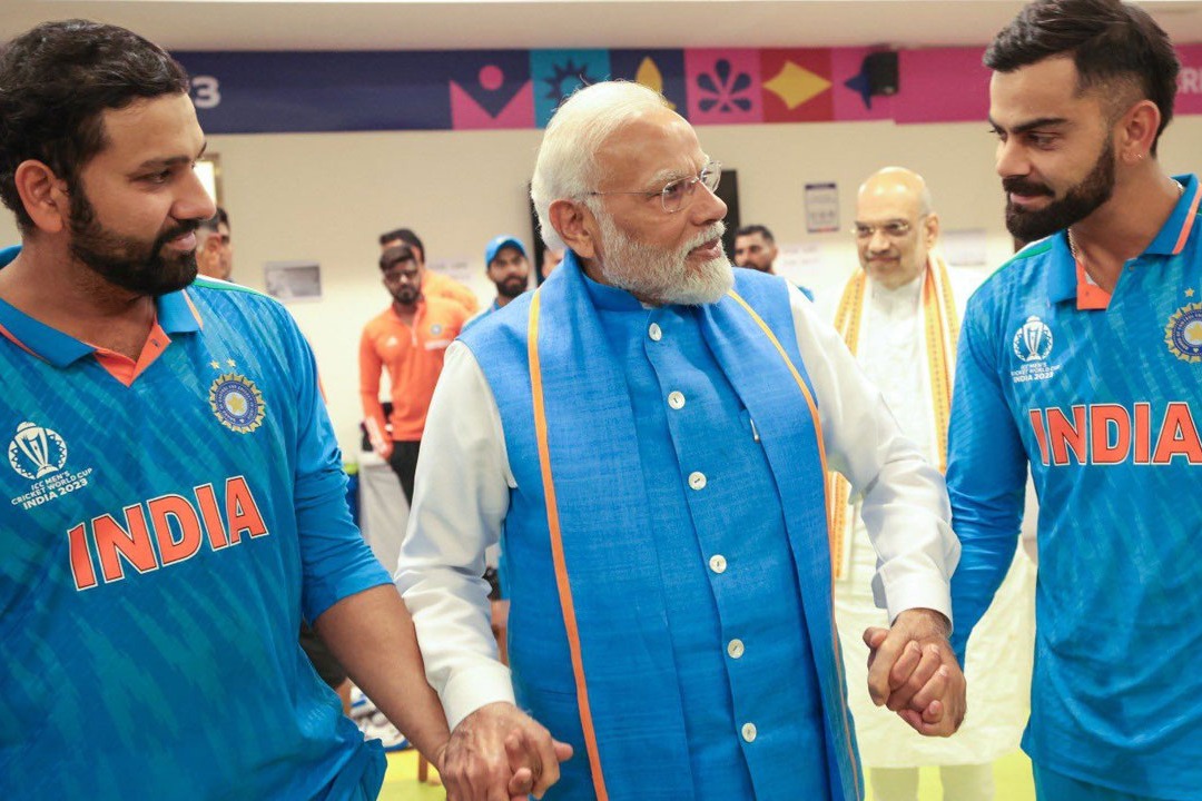 Opposition slams PM Modi pep talk after World Cup loss