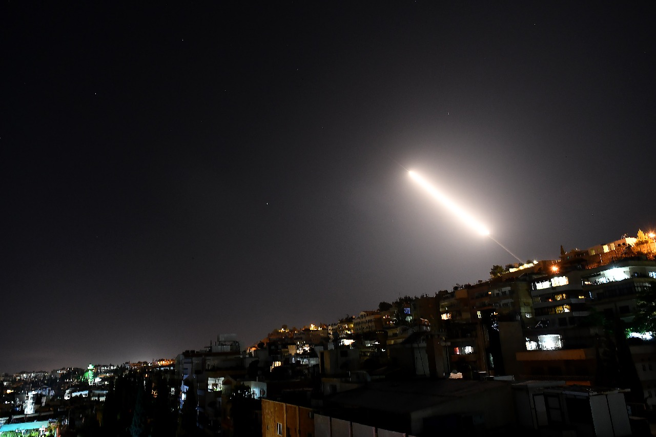 Syrian air defences thwart Israeli missile attack near Damascus: Military