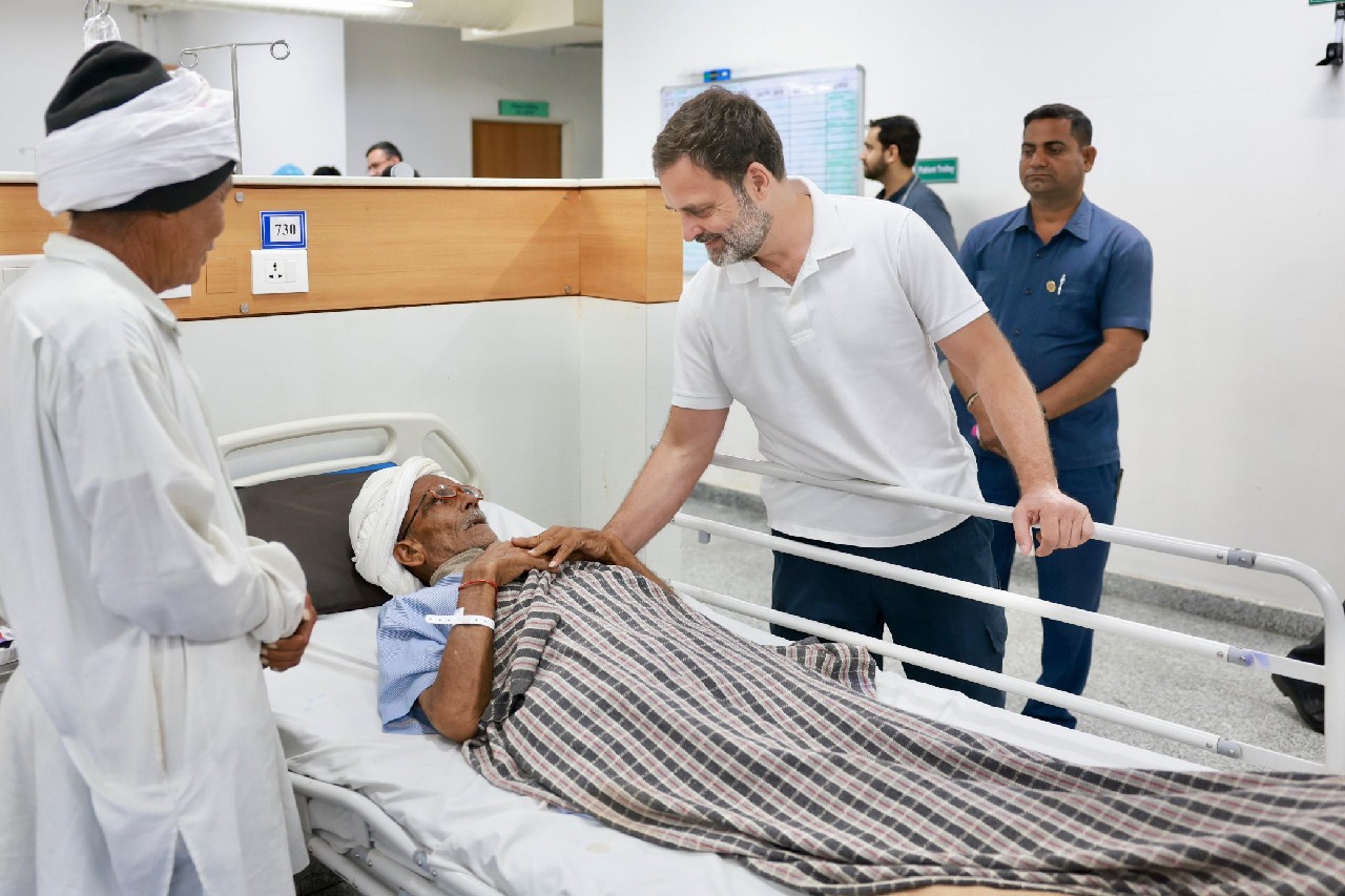Rahul Gandhi shares video of his interaction with Chiranjeevi Health Insurance beneficiaries on YouTube