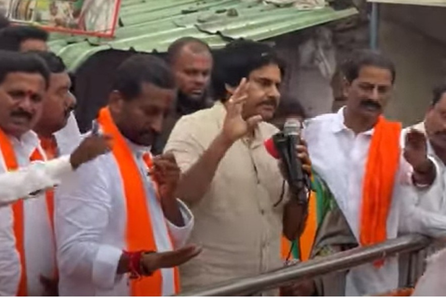 Pawan Kalyan campaign in Dubbaka