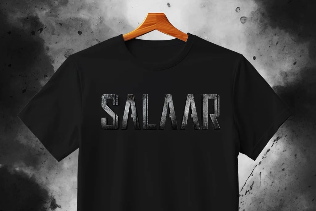 Salaar T shirts Released Into Market