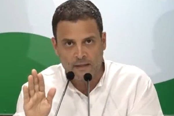 Rahul Gandhi says brs is helping bjp in delhi