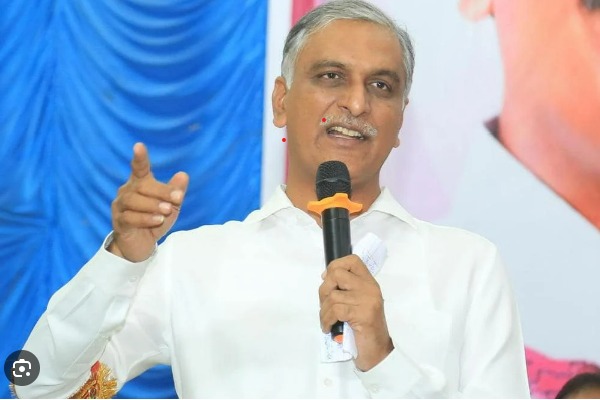 Minister Harish Rao satires on bjp and congress