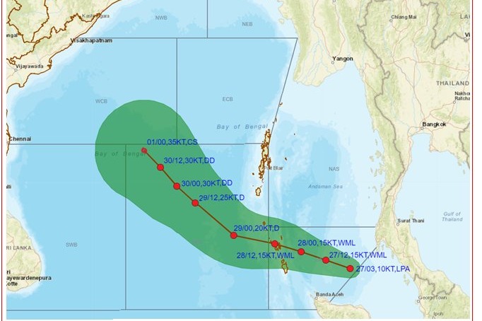 IMD announces low pressure formed in Bay Of Bengal