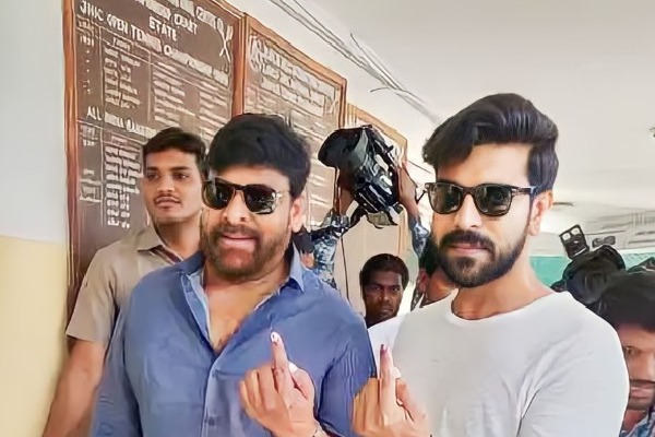 Chiranjeevi is casting his vote tomorrow at Jubilee hills club 
