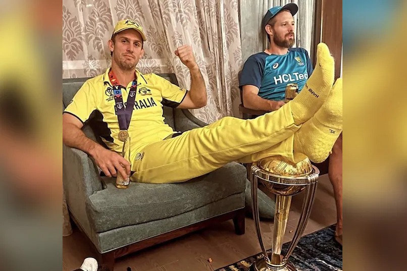 Mitchell Marsh says he would again rest his feet on world cup