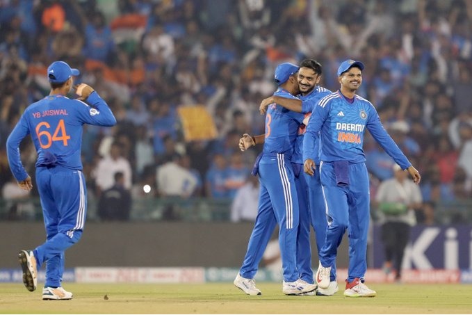 Team India clinches T20 Series against Australia 