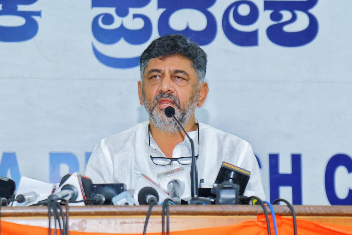 Don't believe in exit polls, everybody knows what happened in K'taka: Shivakumar