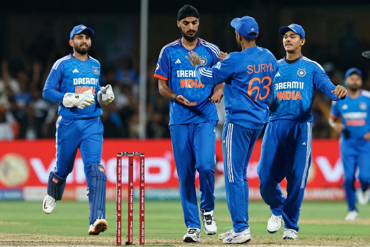 IND v AUS: Shreyas fifty, clinical bowling help India win by six runs, bag series 4-1
