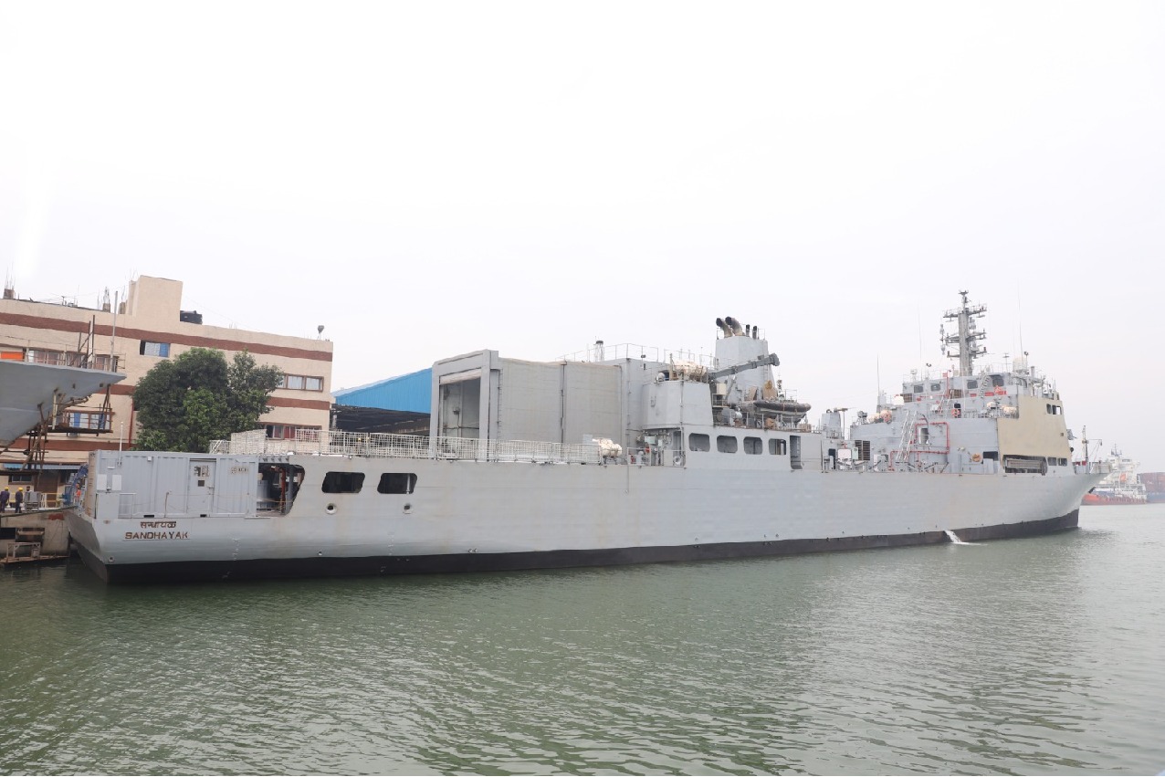 INS Sandhayak inducted into fleet on Navy Day