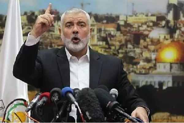 Hamas leader Ismail Hania says only Pakistan can halt Israel 