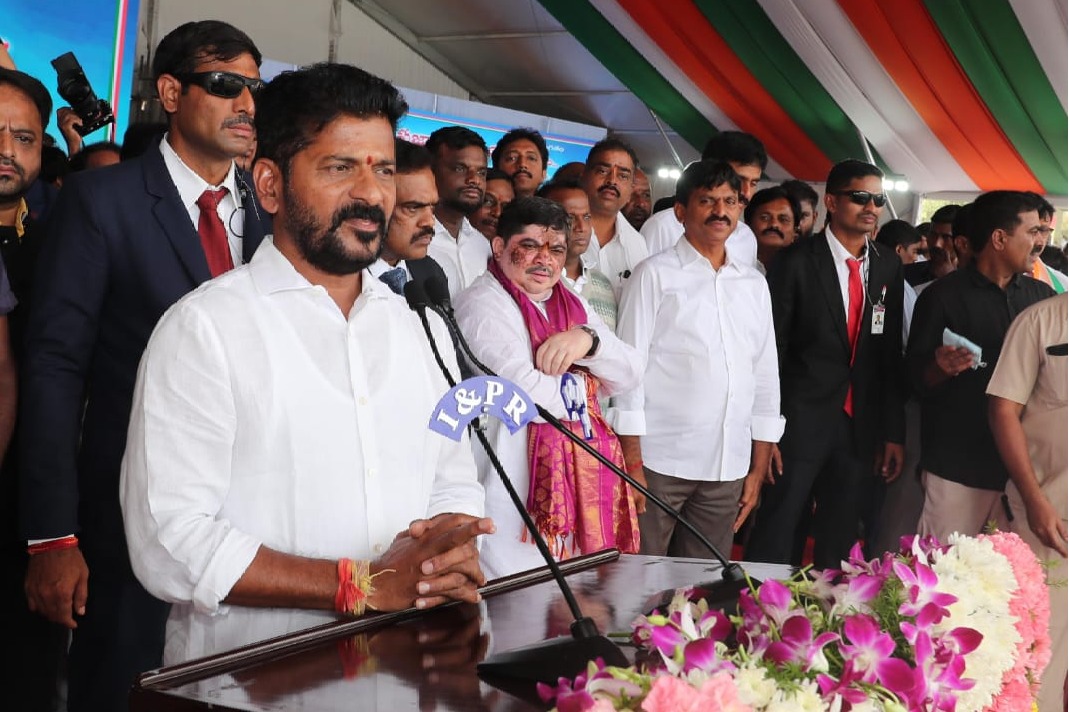 Revanth Reddy allocates portfolios, keeps Home and Municipal departments close