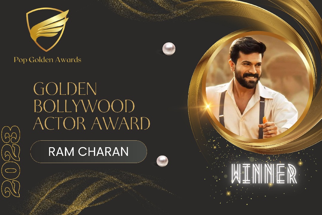 Pop Golden Award for Ram Charan