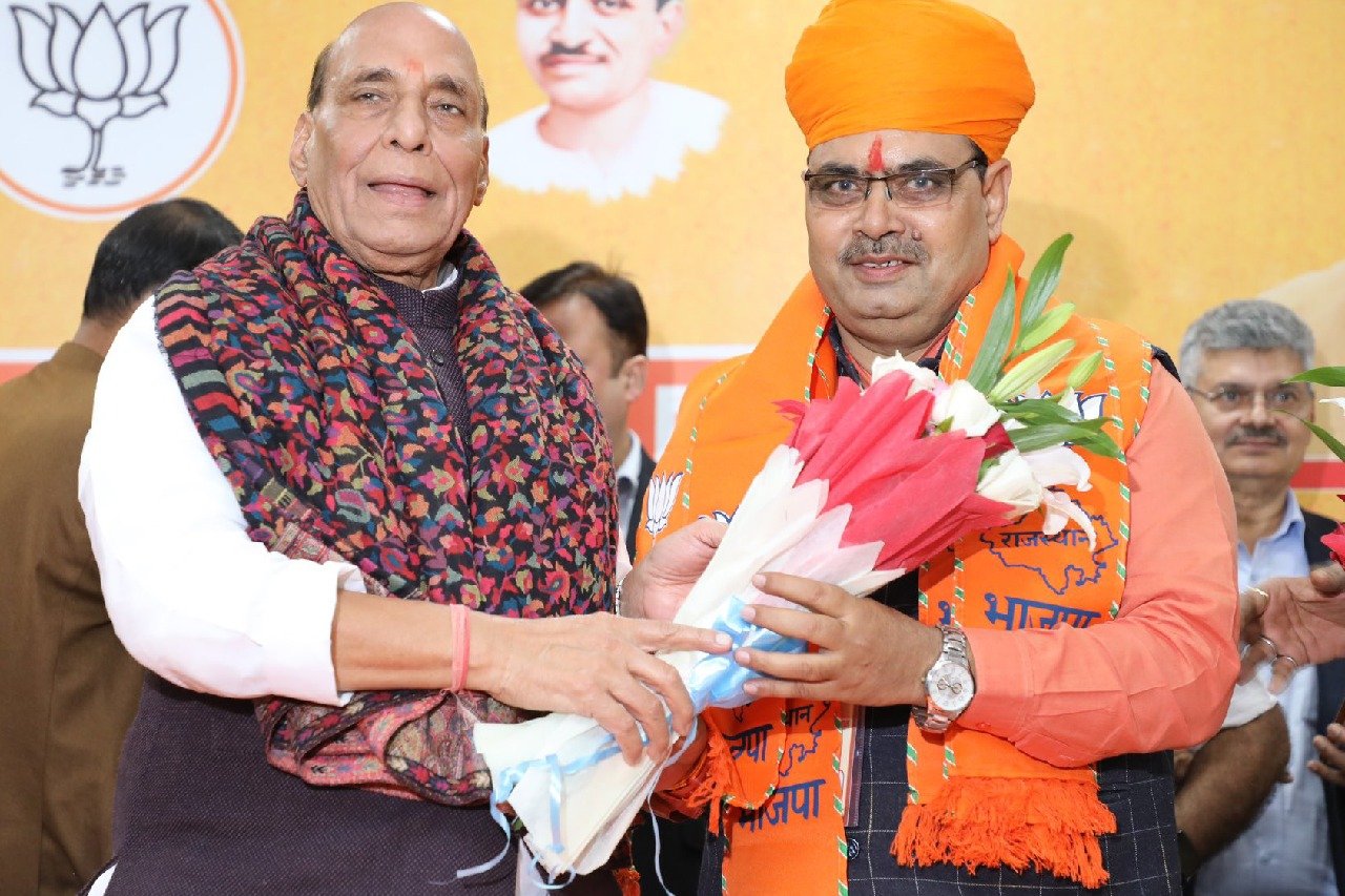 Will work with all BJP leaders for Rajasthan's overall development: CM-designate Sharma