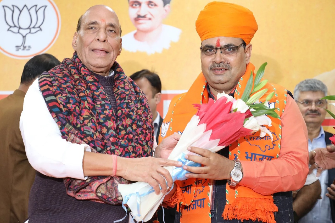 BJP appointed Bhajanlal Sharama as Rajasthan new Chief Minister