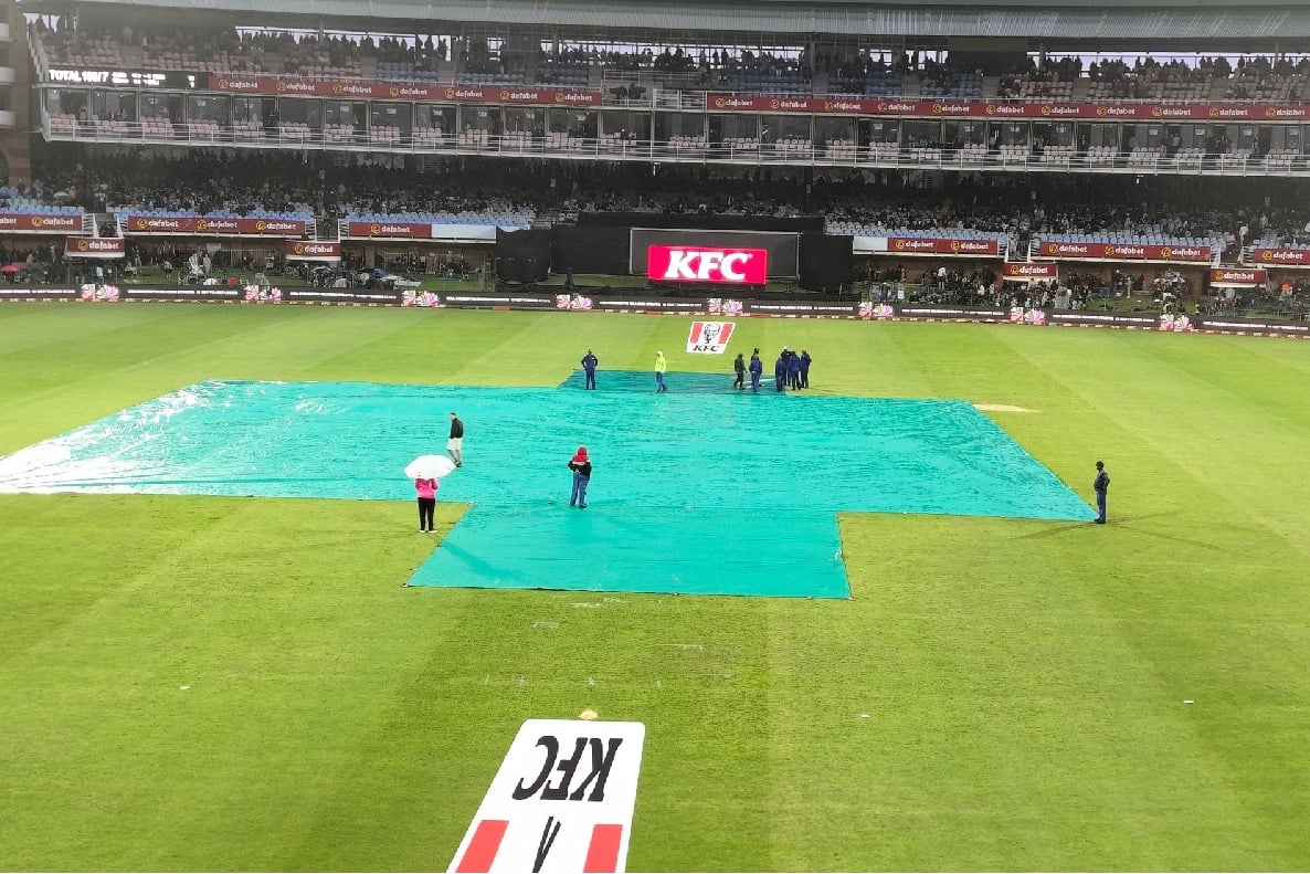 Rain stops Team India play