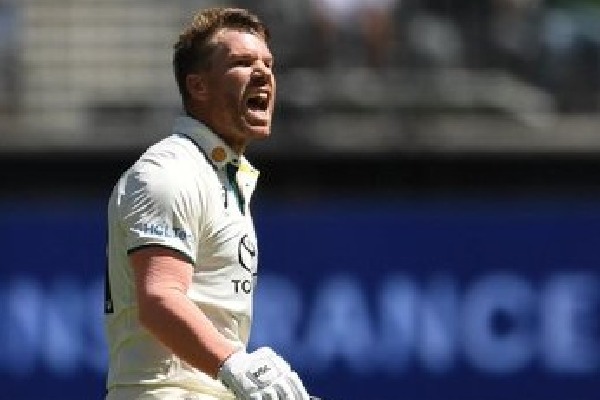 Warner silences critics with century in Perth Test, enters list of top-5 run-getters for Aus in Tests