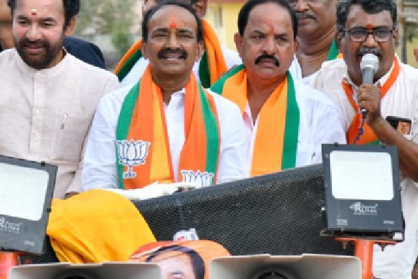 Etala Rajender says bjp will win 8 seats in Lok Sabha