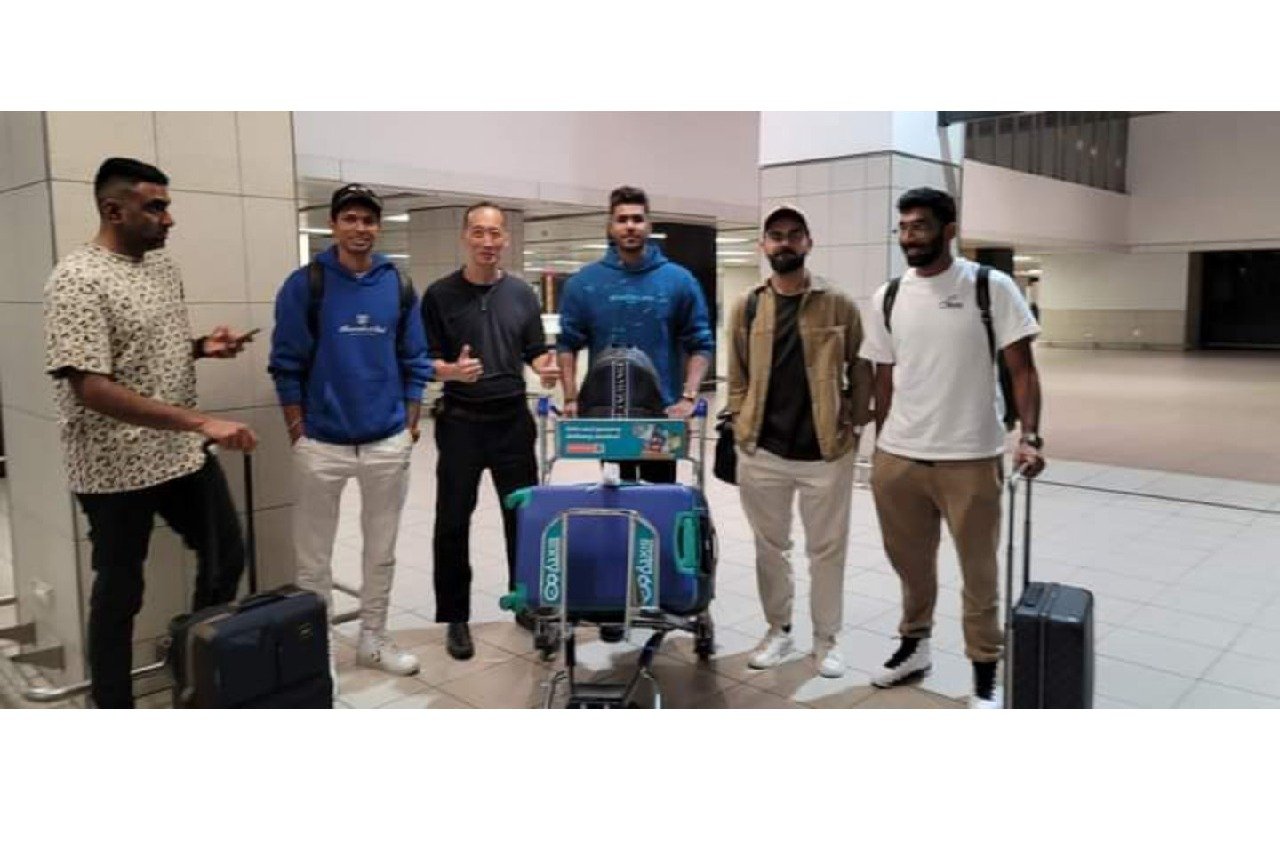 Kohli and others arrives South Africa for test series