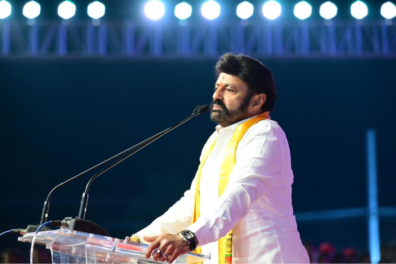 Balakrishna calls for fight against YCP