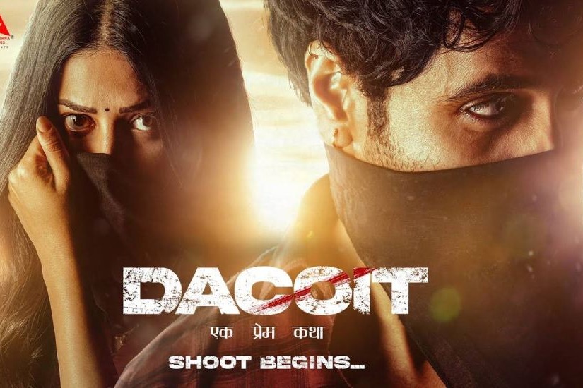 Dacoit Title Teaser Released Adivi Sesh Shruti Haasan