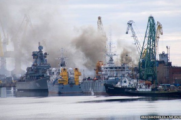 Fire on Russian nuclear-powered container ship put out