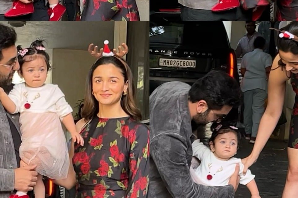 Ranbir, Alia’s daughter Raha finally makes her first appearance on Christmas