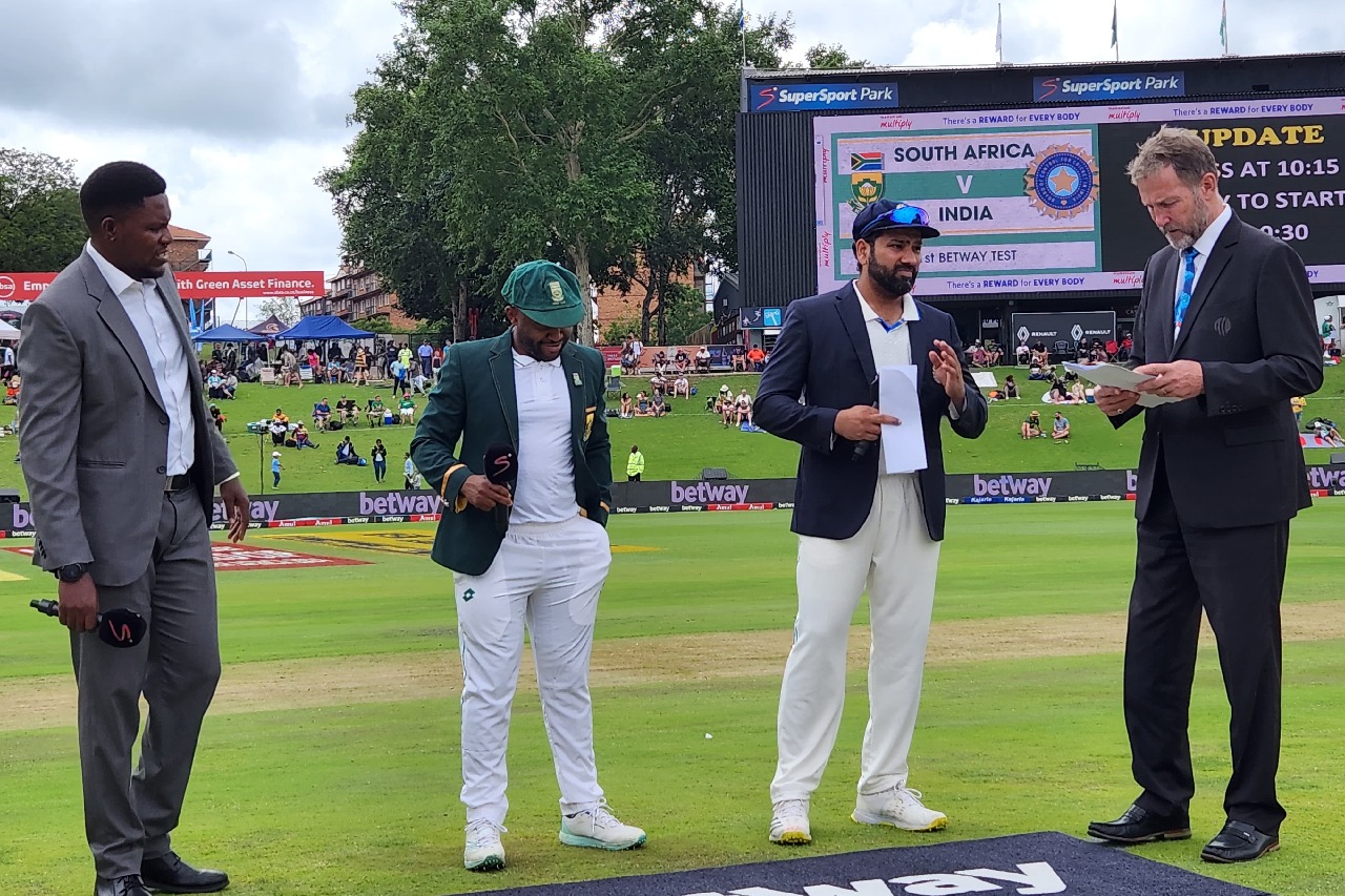 Team India put into bat first after SA won the toss in 1st Test