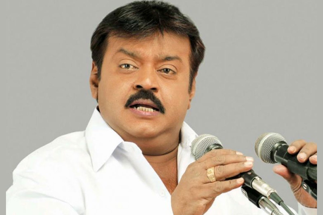 Tamil Star Hero And DMDK Chief Vijaykanth Once Again Admitted In Hospital