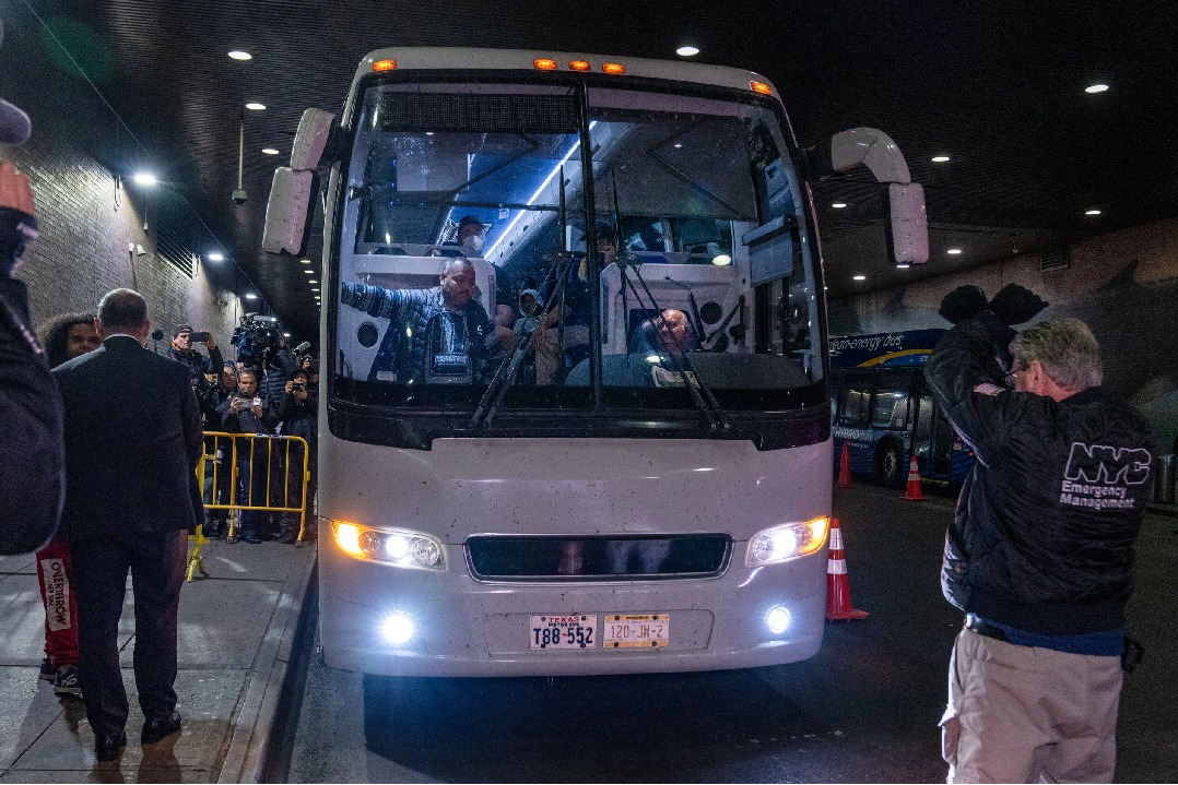 New York City imposes restrictions on arrivals of migrant buses