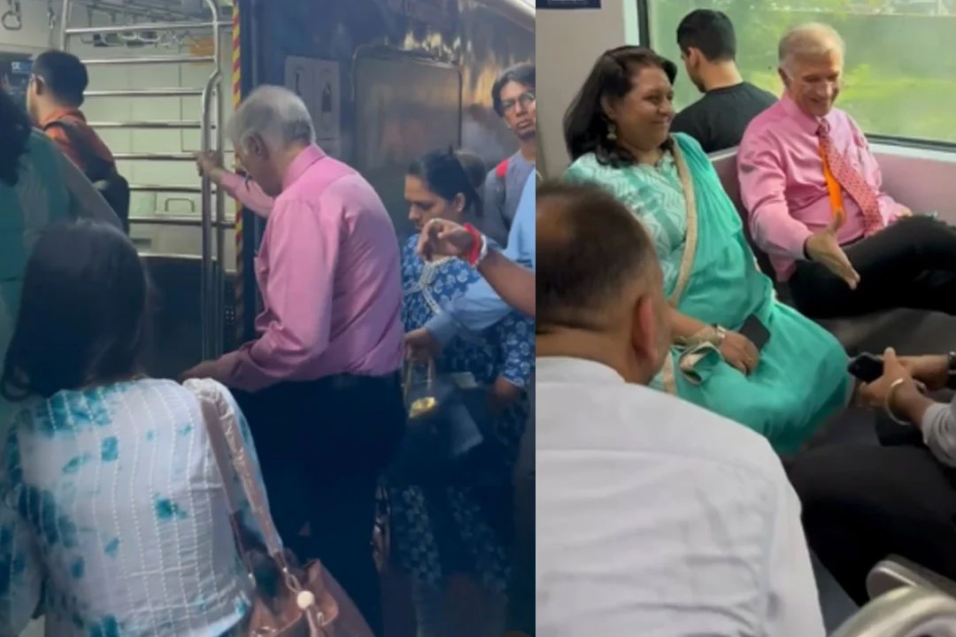 Mumbai Billionaire Travels In Local Train 