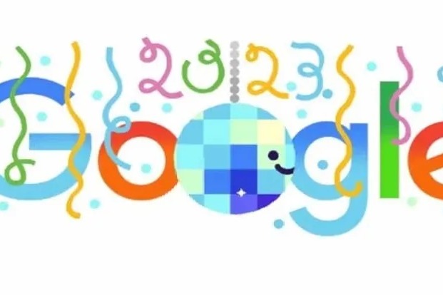 Google New Year Doodle