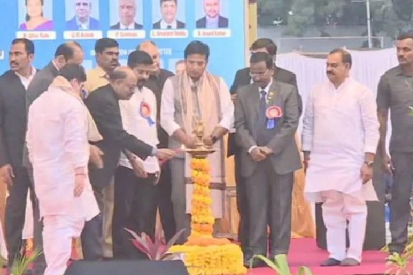 CM Revanth Reddy inaugurates Nampally Exhibition