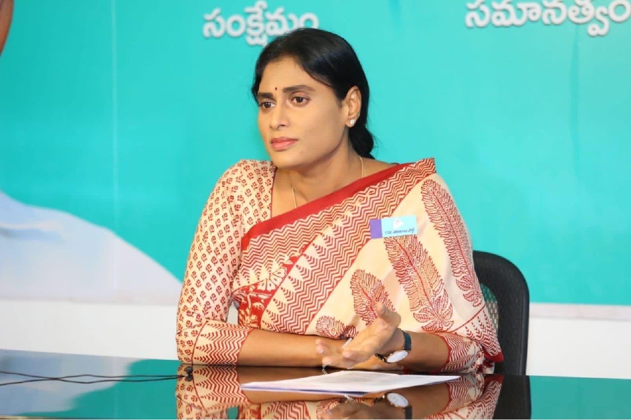 YS Sharmila talks about joining in Congress party