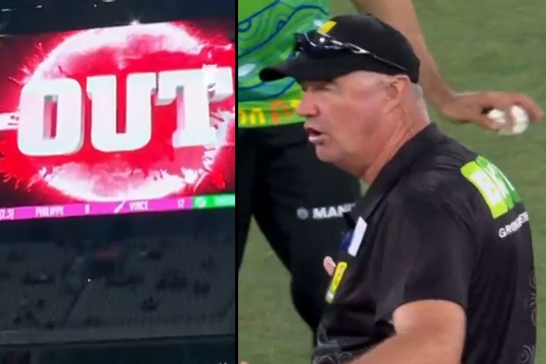 The third umpire pressed one button and pressed another in Big bash league
