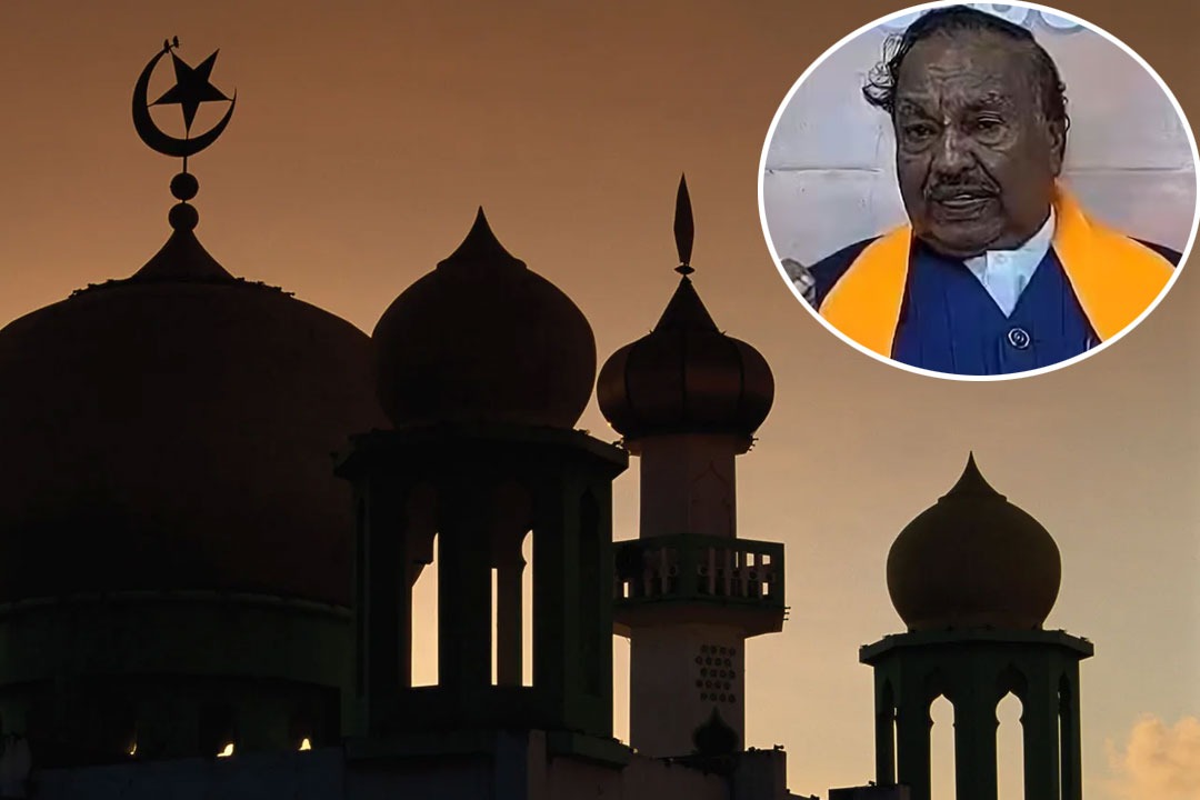 Karnataka BJP leader KS Eshwarappa warns muslimis to vacate Masjids
