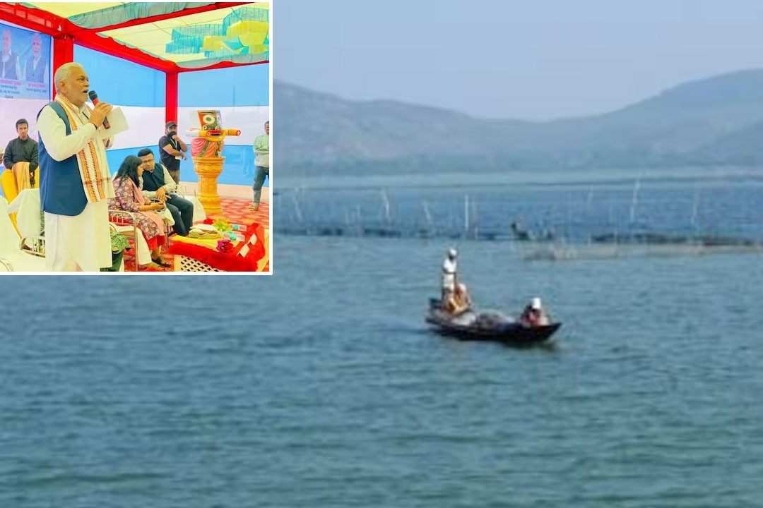 Union minister Parshottam Rupala stuck in Chilika lake for two hours