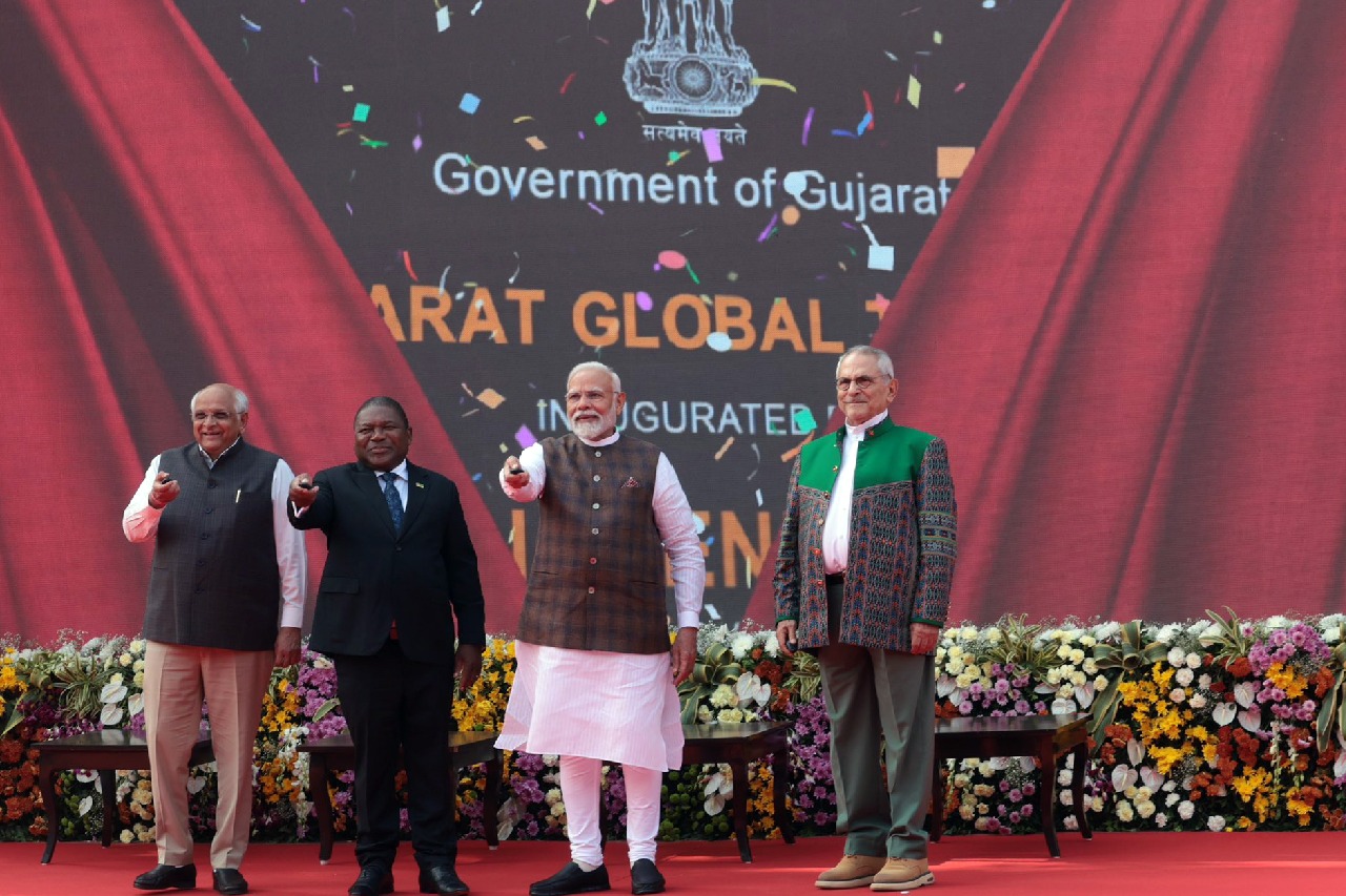 PM Modi inaugurates Vibrant Gujarat Global Trade Show