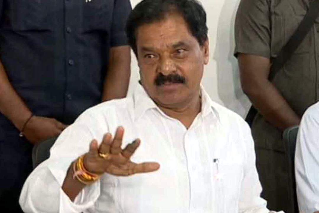 Only touch Jagan feet says AP Deputy CM Narayanaswamy  