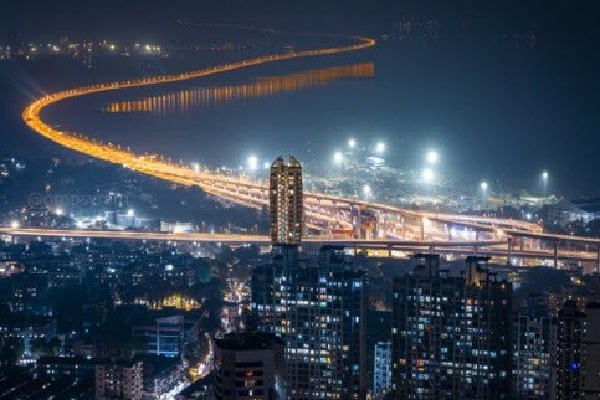 Anand Mahindra shares Indias Longest Sea Bridge pics