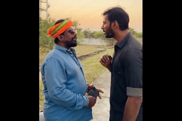 Vishal starring Rathnam shooting continues with brisk pace