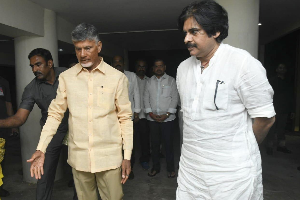 Chandrababu and Pawan Kalyan has discusses many issues 
