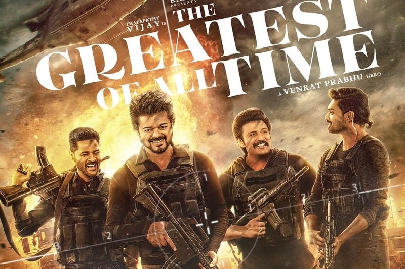 Thalapathy Vijay’s smiles with his squad new poster of ‘The Greatest Of All Time’