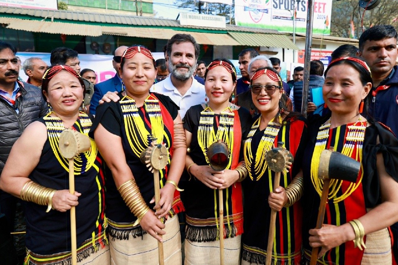 BJNY Day 2: Rahul interact with hundreds of people as Nyay Yatra enters Nagaland