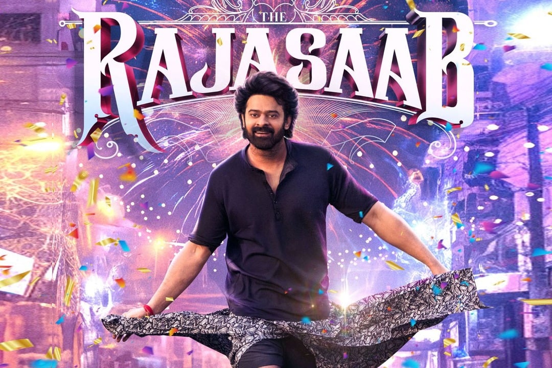 Young rebel starer Prabhas movie The Raja Saab first look released