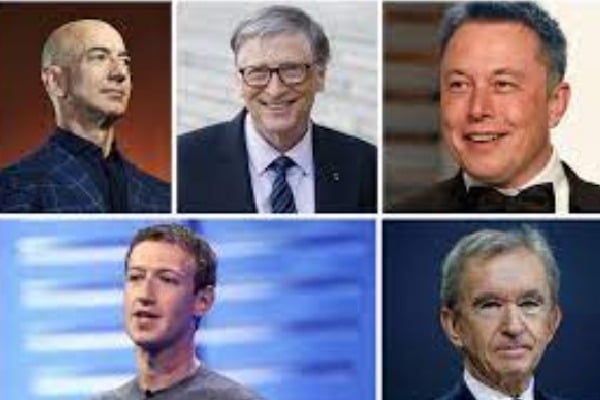 World’s richest 5 would take 476 years to go broke if they spend $1 mn daily: Report
